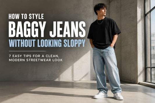 How to Style Baggy Jeans Without Looking Sloppy