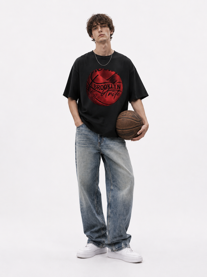 Courtside Raw Edge Tee