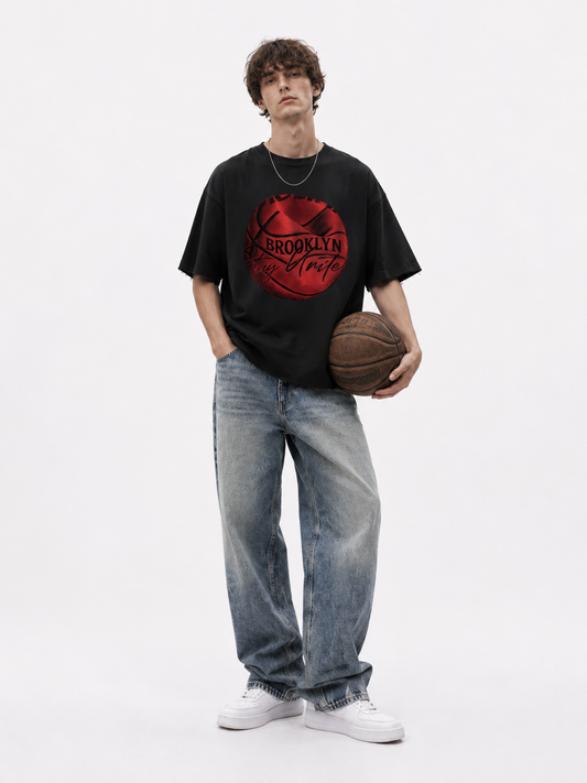 Courtside Raw Edge Tee