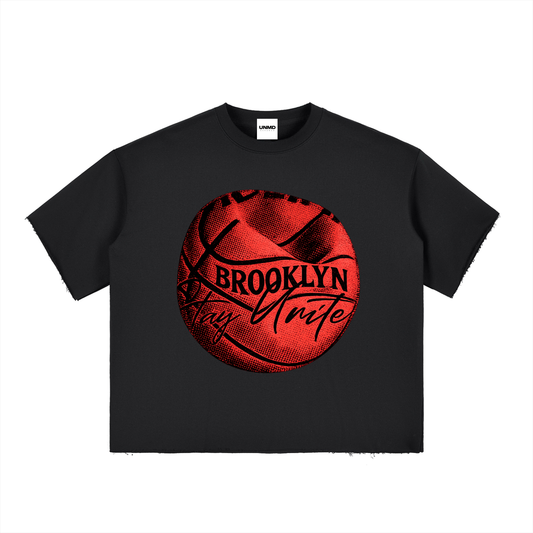 Courtside Raw Edge Tee
